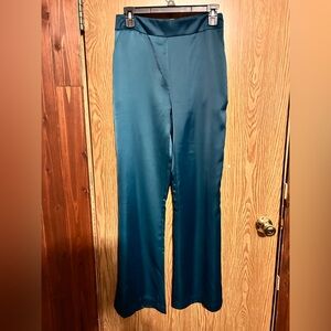 Elegant Dark Teal Women's Pants